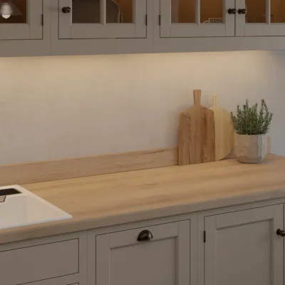 Finesse Sand Artisan Beech Super Matt - Laminate Worktop