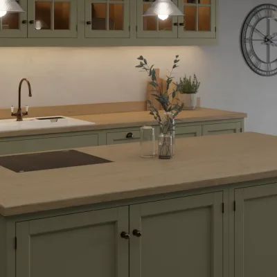 Finesse Stone Oak Fine Pore - Laminate Worktop