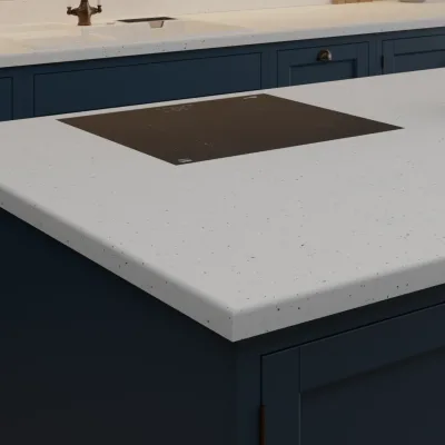 Pro-Top White Sparkle Super Quality Gloss - Laminate Kitchen Worktop