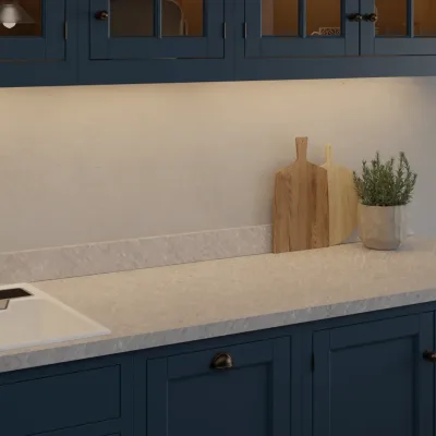 Finesse Dove Venera Slate Square Edge 38mm Laminate Worktop