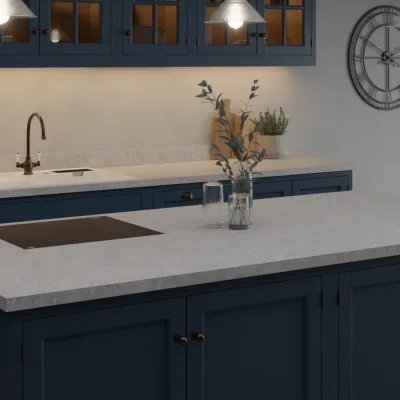 Finesse Dove Venera Slate Square Edge 38mm Laminate Worktop