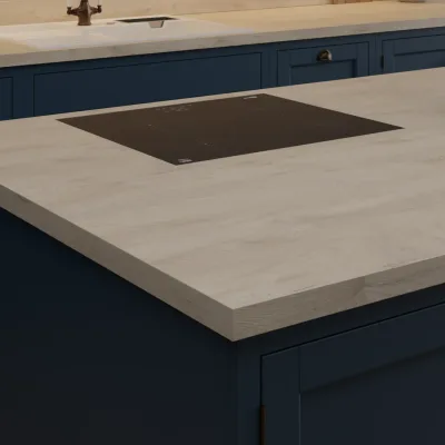 Finesse Elegance Endgrain Oak Fine Pore Square Edge 38mm Laminate Worktop