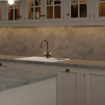 Finesse Fossil Arosa Pluton Square Edge 38mm Laminate Worktop