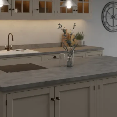 Finesse Fossil Arosa Pluton Square Edge 38mm Laminate Worktop
