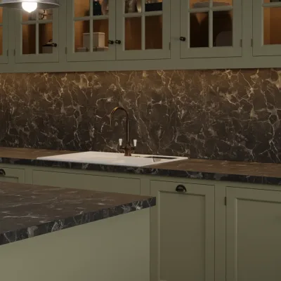 Finesse Galaxus Super Matt Square Edge 38mm Laminate Worktop