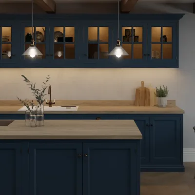 Finesse Hazel Silverjack Oak Rift Wood Square Edge 38mm Laminate Worktop