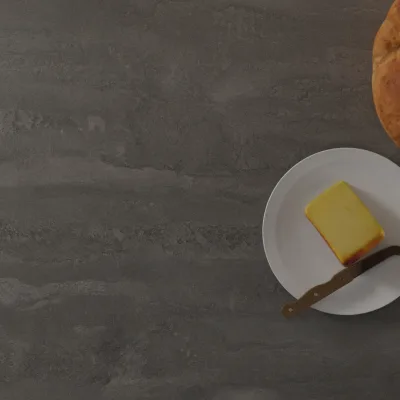 Finesse Iron Flow Rust Square Edge 38mm Laminate Worktop