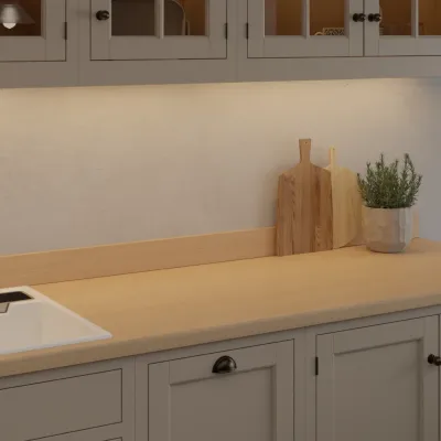 Formica Originals Blanched Oak Woodland - Laminate Worktop