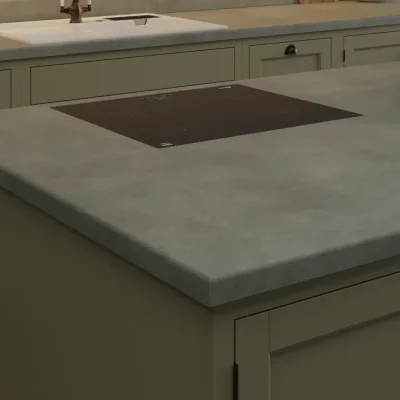 Formica Originals Brushed Concrete Matte 58 - Laminate Worktop