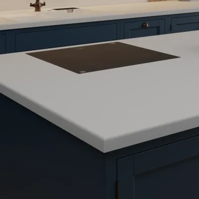 Formica Originals Crisp White Essence - Laminate Worktop