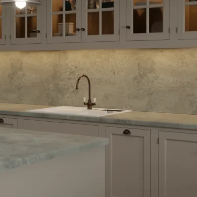Formica Originals Grey Chalkstone Honed Ceramic - Laminate Worktop