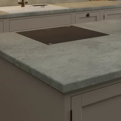 Formica Originals Grey Chalkstone Honed Ceramic - Laminate Worktop