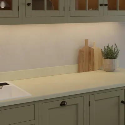 Formica Originals Marfil Cream Etchings 48 - Laminate Worktop
