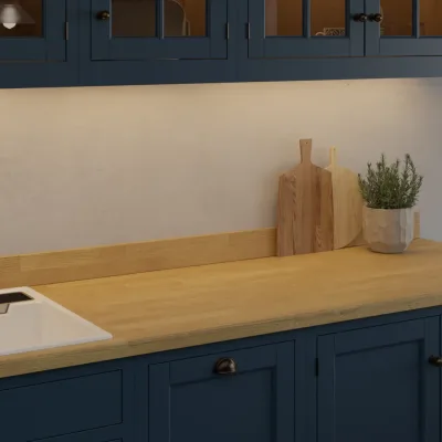 Formica Originals Newcastle Oak Lumber - Laminate Worktop