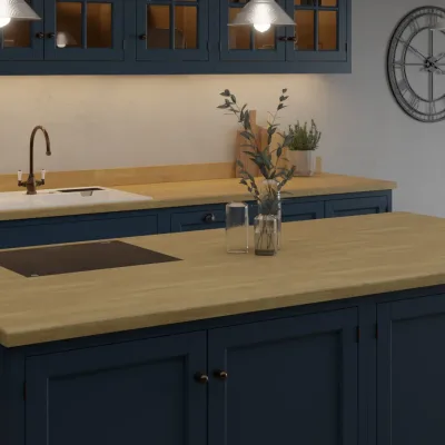 Formica Originals Newcastle Oak Lumber - Laminate Worktop