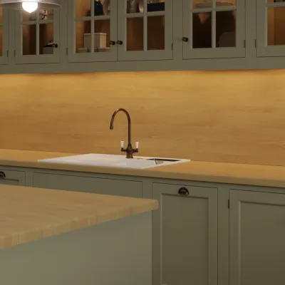 Formica Originals Padua Oak Lumber - Laminate Worktop