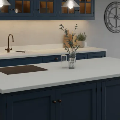Formica Originals Platinum White Platinum Etchings - Laminate Worktop