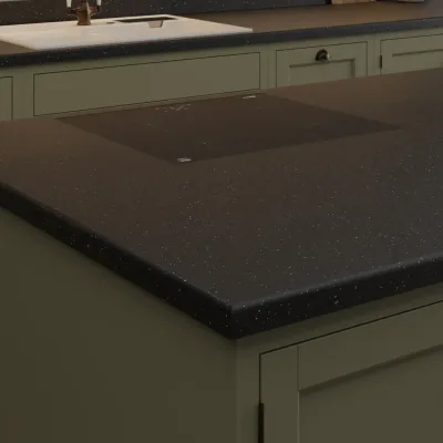 Formica Originals Platinum Black Platinum Etchings - Laminate Worktop