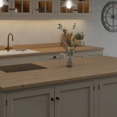 Formica Originals Tawny Oak Lumber - Laminate Worktop