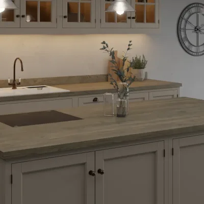 Formica Originals Ravine Wood Lumber - Laminate Worktop