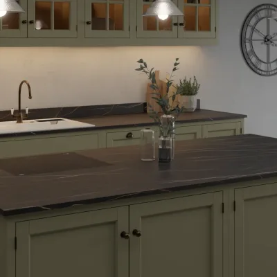 Formica Originals Sahara Noir Essence - Laminate Worktop
