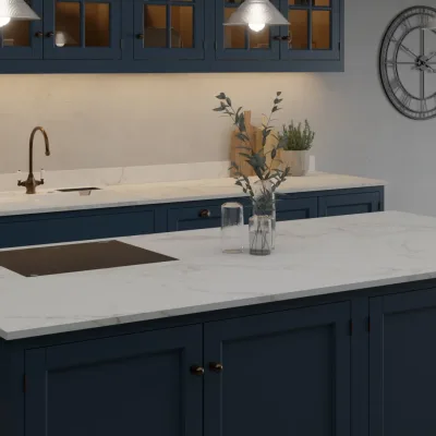 Formica Originals Veneto Marble Satin NDF - Laminate Worktop