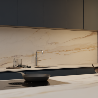 Simply Ceramic Imperial Calacatta Gold 20mm